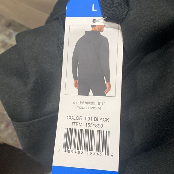 FILA logo hoodie in navy. Men’s S. 55/45 cotton/poly. Like new condition. Sharp! - Picture 5 of 8